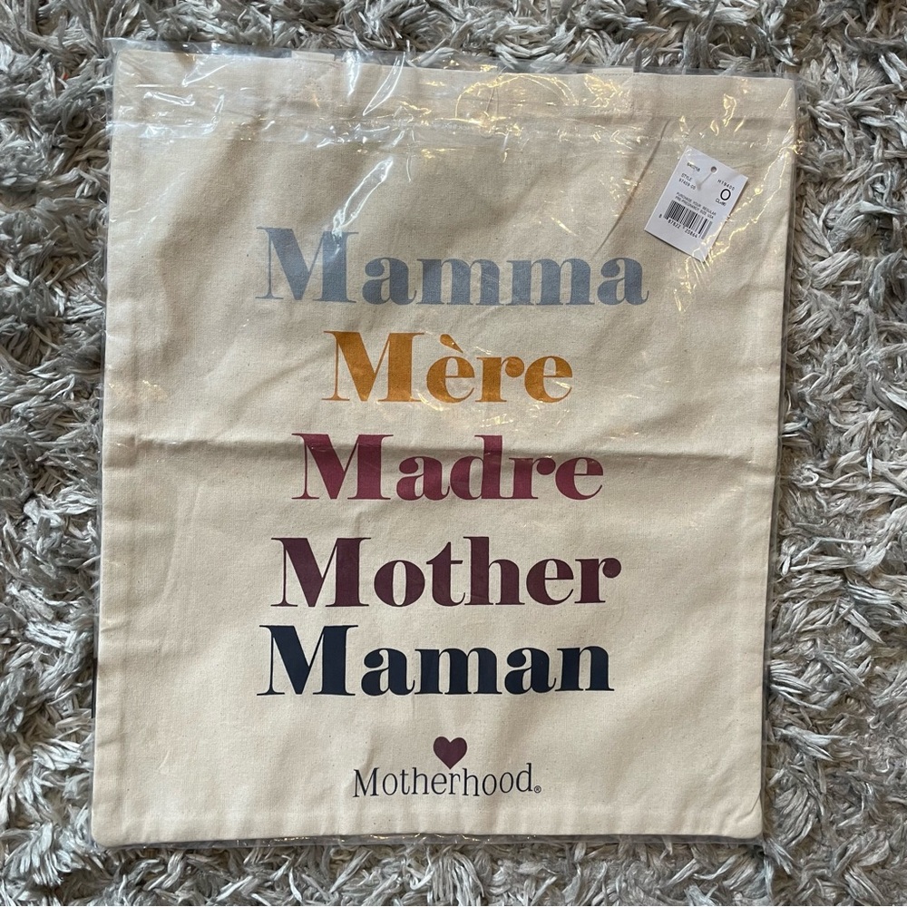 NEW tote bag Mamma Mere Madre Mother Maman Motherhood
